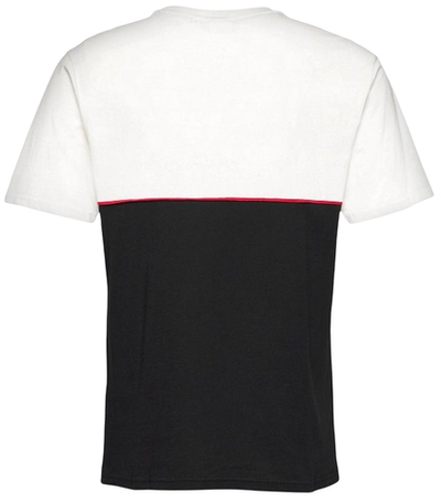 Мужская теннисная футболка Fila Haverd Tee Men - blanc de blanc/black