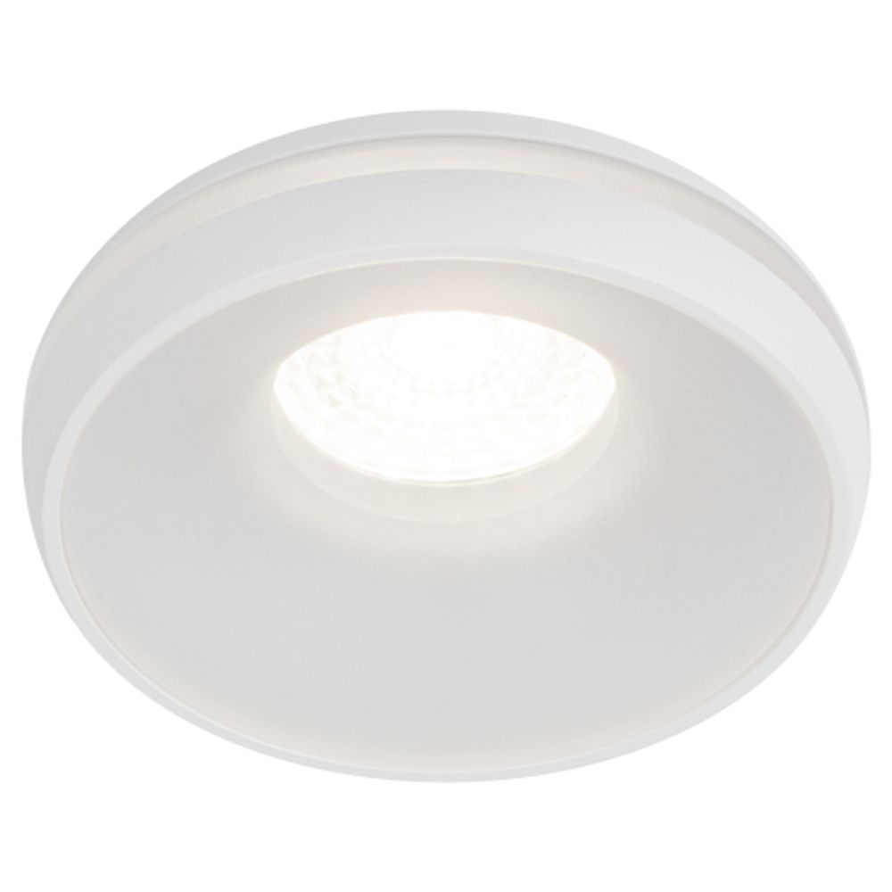 Встраиваемый светильник декоративный ЭРА DK100 WH MR16 GU5.3 белый | Декоративные встраиваемые светильники