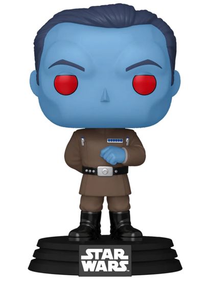 Фигурка Funko POP! Bobble Star Wars Tales of the Empire Admiral Thrawn (791) 86591 / Фигурка Фанко ПОП! по мотивам вселенной "Звездные войны", Гранд-адмирал Траун