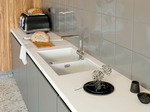 Мойка Omoikiri Kitagawa 83-2-U-WH Artceramic | Белый