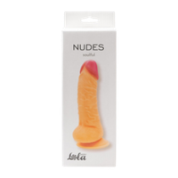 Фаллоимитатор мягкий на присоске Nudes Soulful (13,5 см)