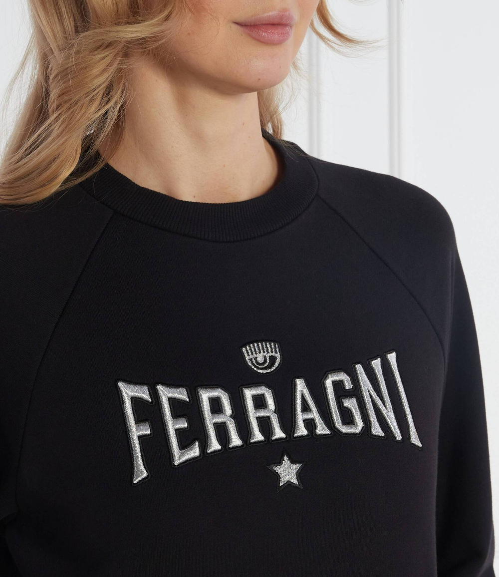 Худи Chiara Ferragni - черный(76CBIC01CFK02)