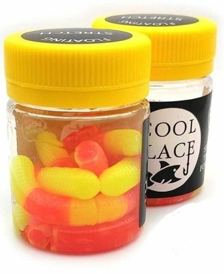 Приманка Cool Place Floating stretch 6,5см, сыр, желтый/красный