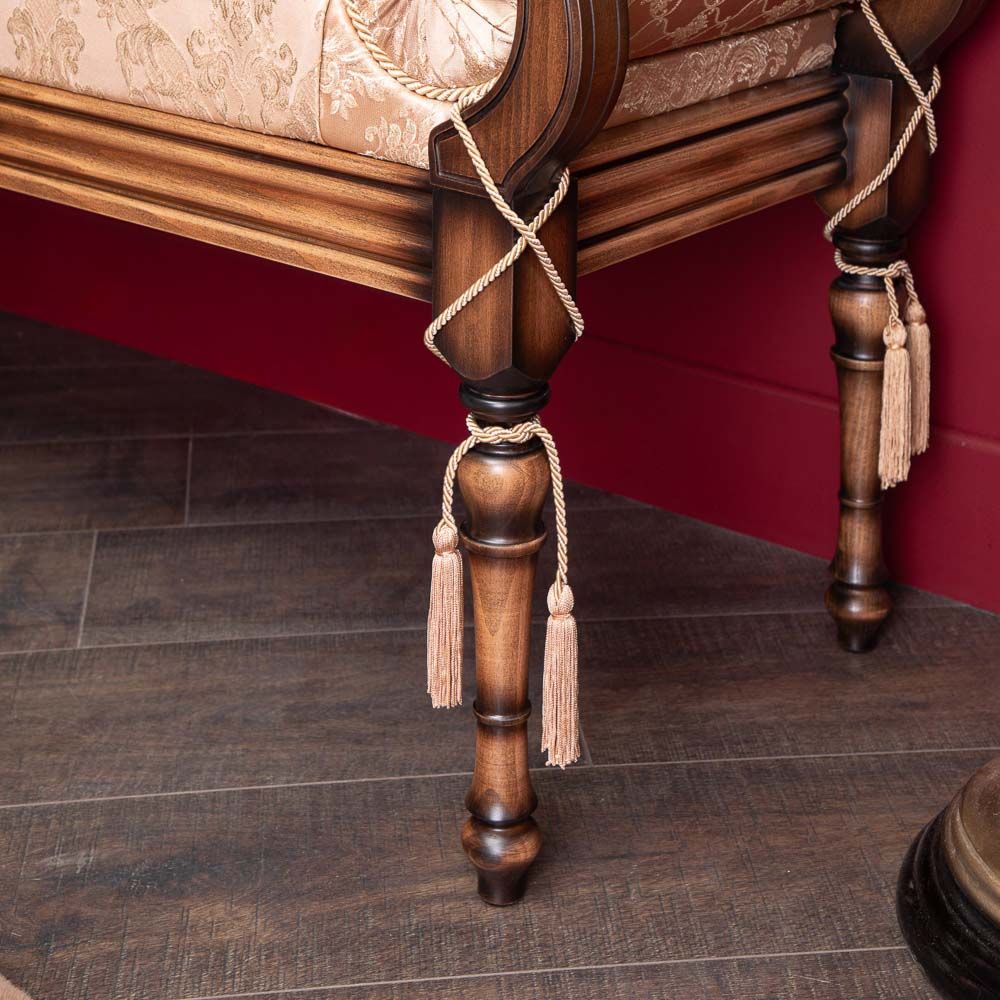 Банкетка Флоренция Орех(Д) Каледония Даймонд Мокка