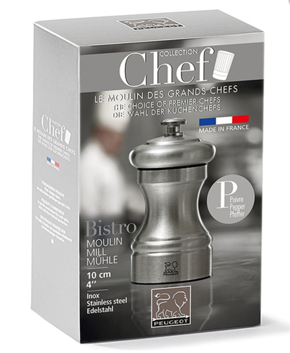 Мельница для перца 10 см Peugeot Bistro Франция упаковка