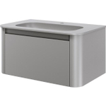 Тумба c раковиной VOI 786-080-L+782-080-L 80 см, на 1 отверстие, LUNA