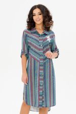 Халат Николина (48-60) Serenada серый (Акция)