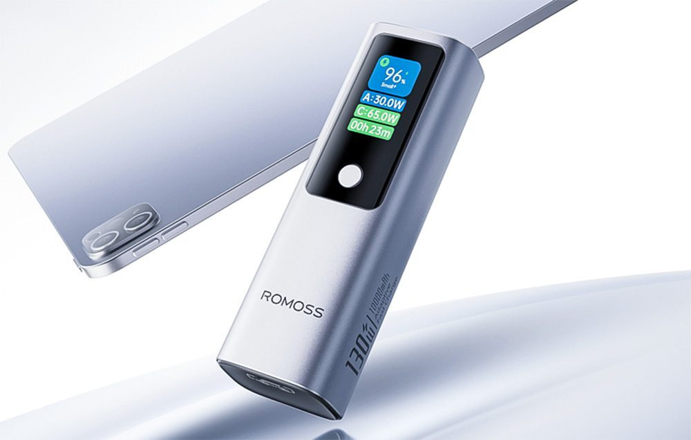 Romoss PPU10/10000мАч/130 Вт Silver