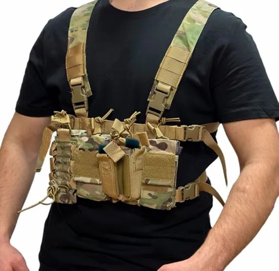 Ременно-плечевая система с подсумками (мультикам)