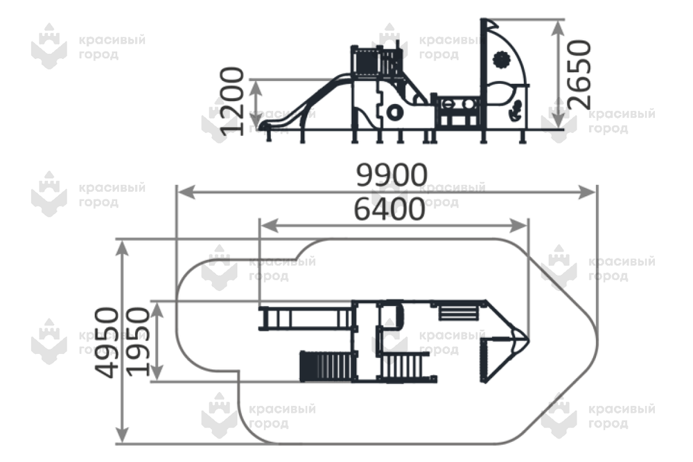 Игровой комплекс Солнечный корабль