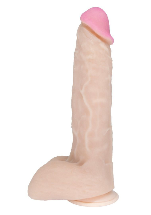 Фаллоимитатор-ультрареалистик из неоскин - 24,5 см.