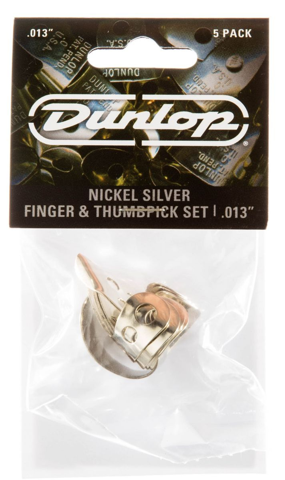 Dunlop 33P013 Nickel Silver Fingerpick 5Pack