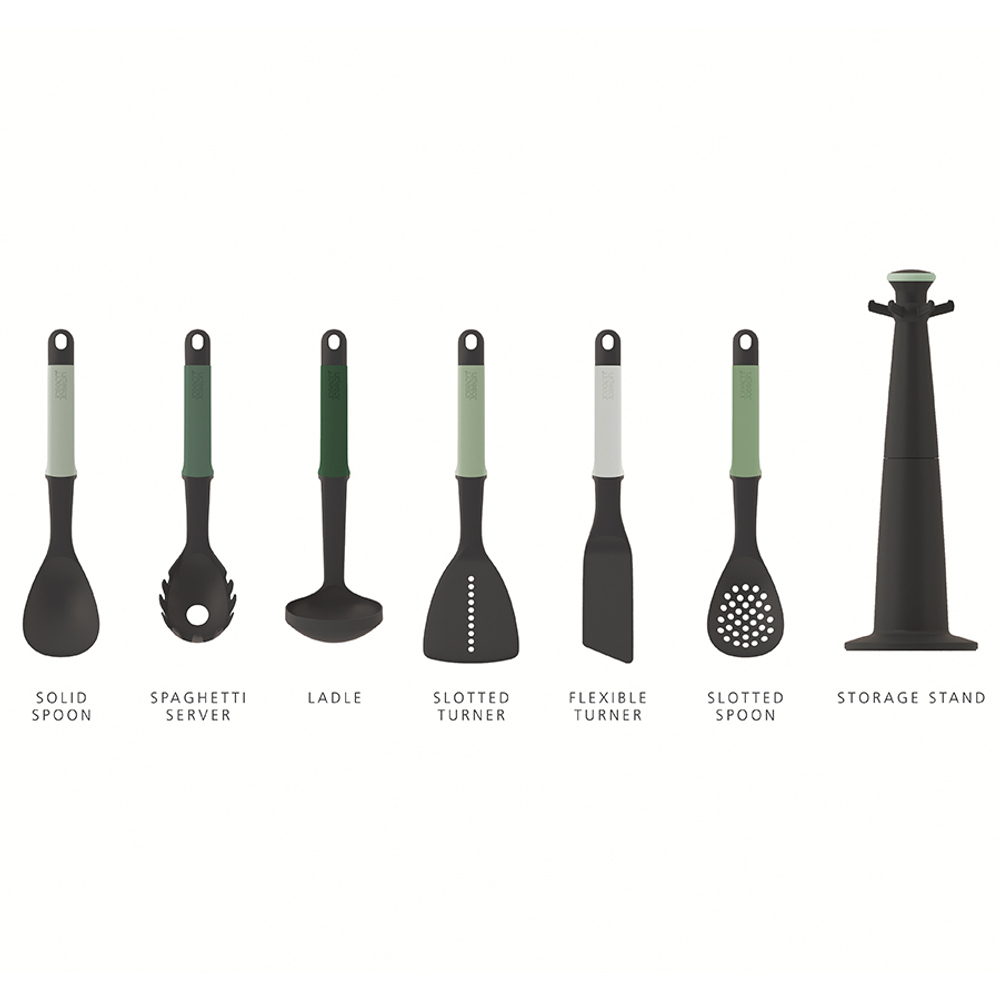Набор кухонных инструментов elevate carousel, зеленый, 6 пред.