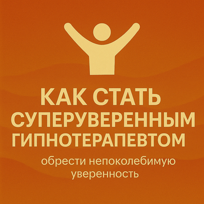 Как стать супер уверенным гипнотерапевтом