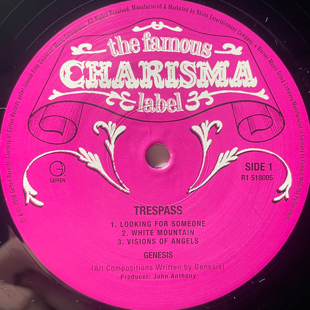 Genesis ‎– Trespass (США 2010г.)