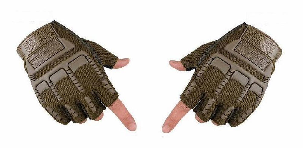 Перчатки беспалые Mechanix M-Pact olive