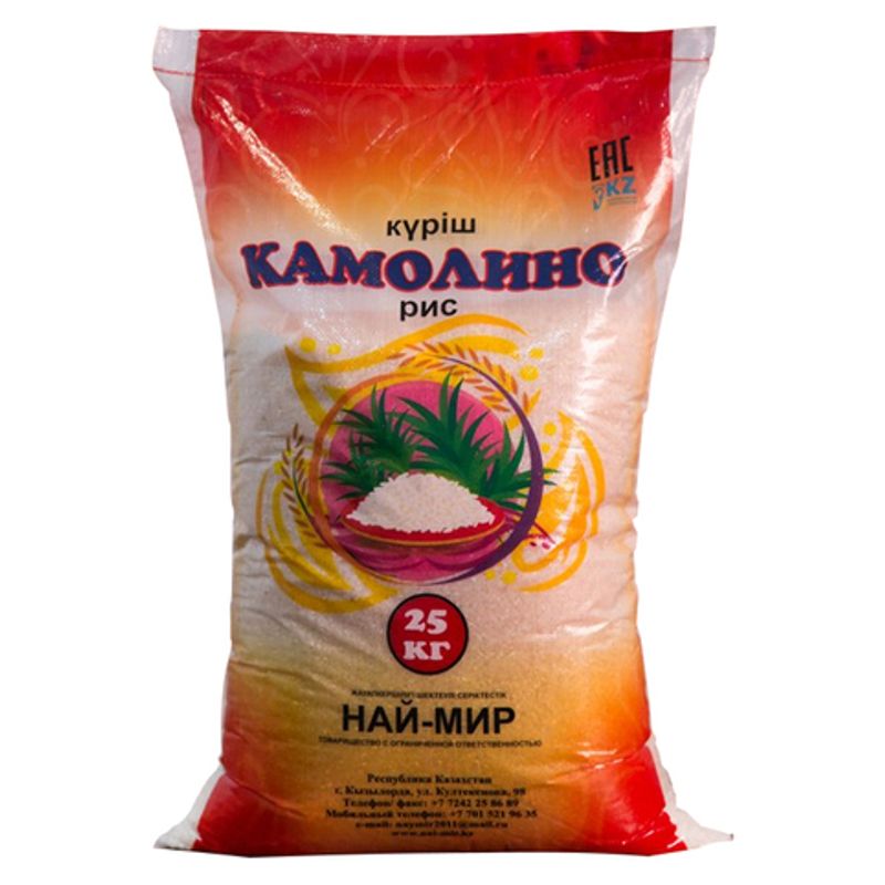 Рис Най-Мир Камалино 25 кг/меш