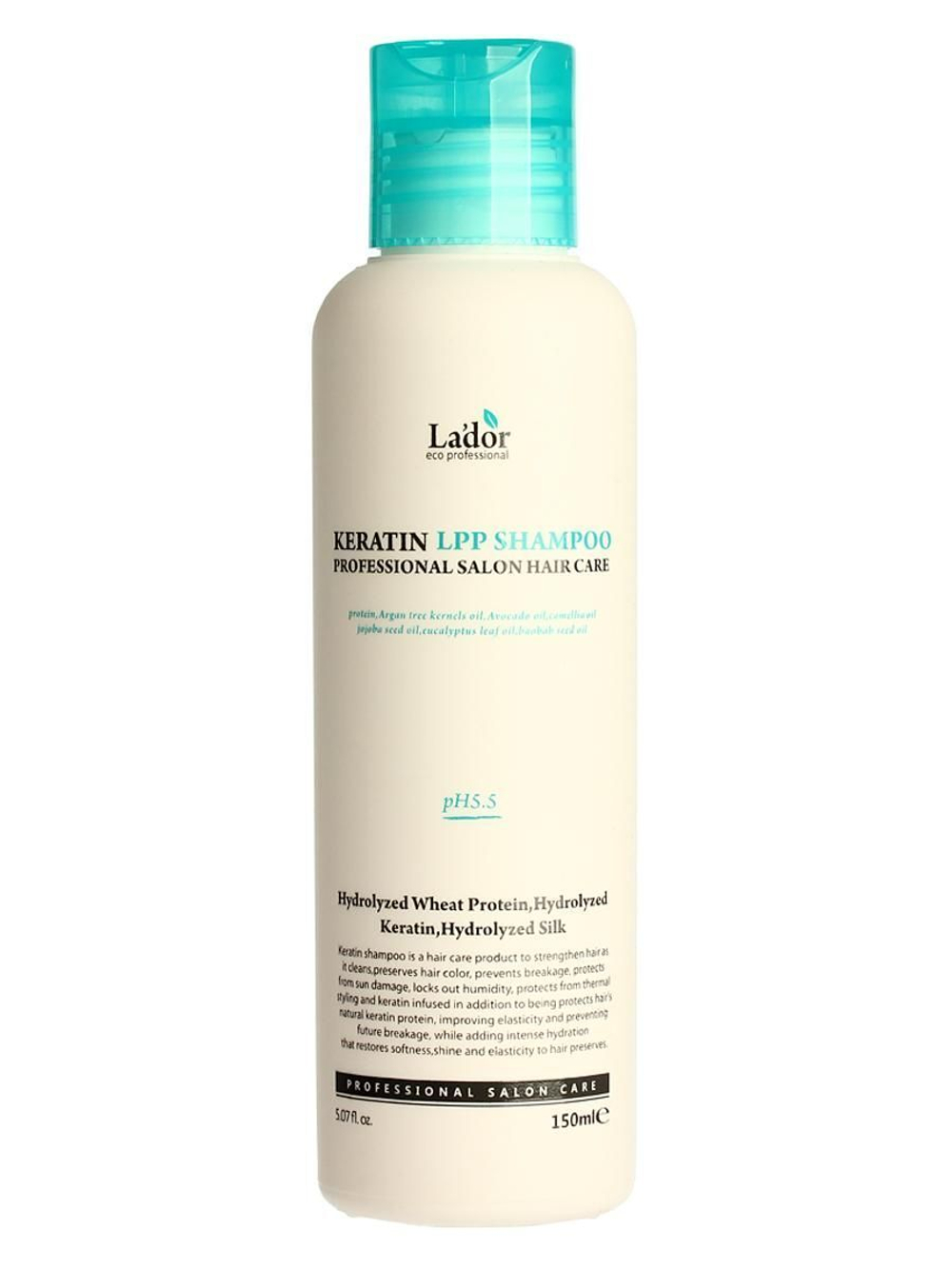 Шампунь для волос Lador Keratin LPP Shampoo 150 мл