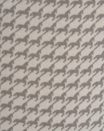 Стул Касаденика велюр серый, спинка гобелен лошадки