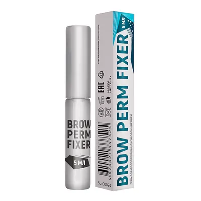 Innovator Cosmetics Гель для долговременной укладки бровей BROW PERM FIXER, 5мл