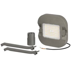 Светильник светодиодный садово-парковый ЭРА SPP-505-0-30K-050 50Вт 3000K IP65 серый | Садово-парковые светильники