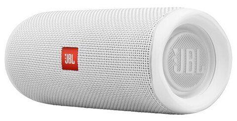 Портативная акустика JBL Flip 5, 20 Вт, белый