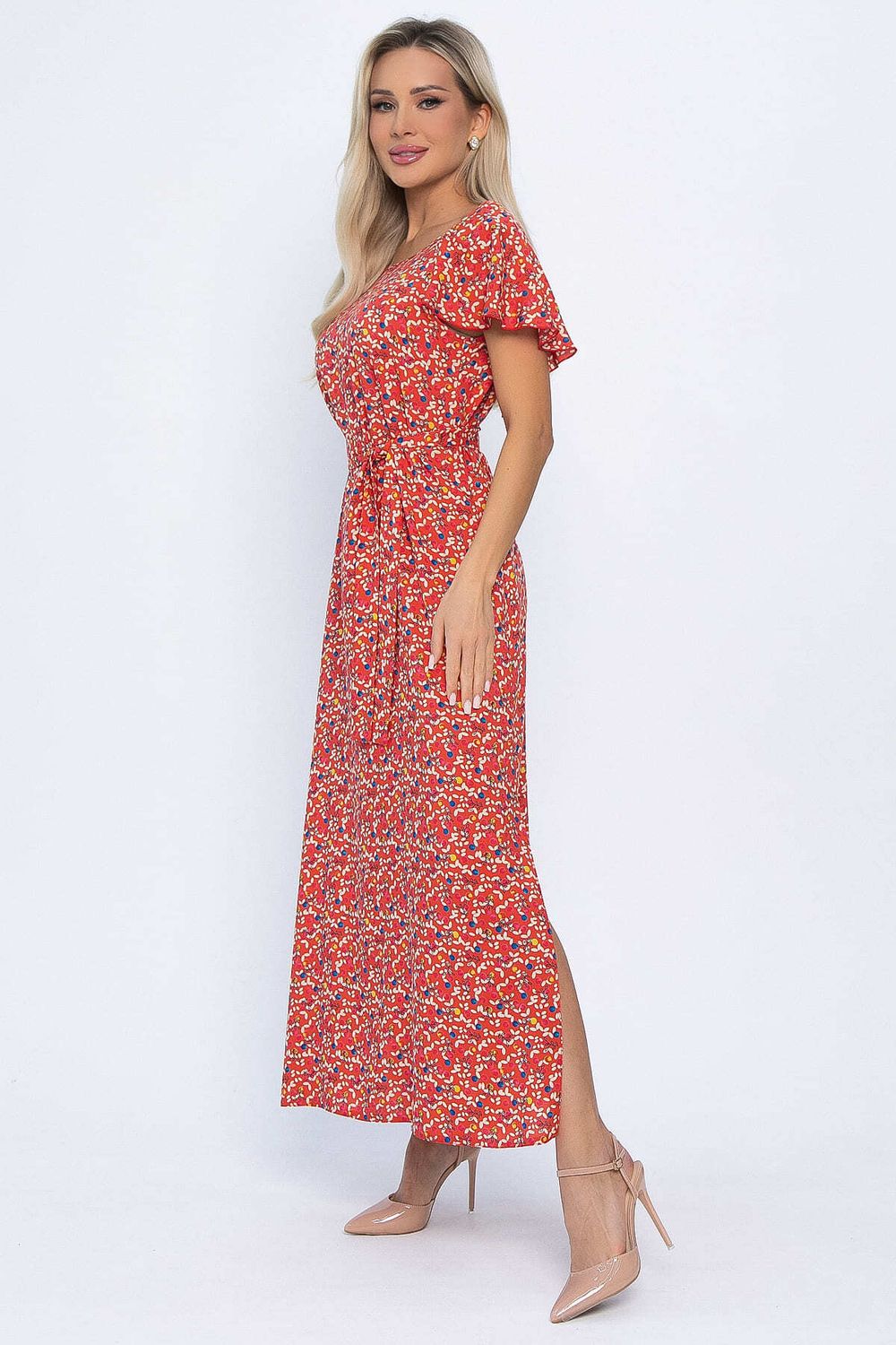 Платье Вечер свиданий (красное) П13829-16М LT Collection