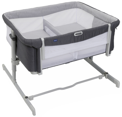 Детская кроватка Chicco Next2Me Twin Magnet Grey