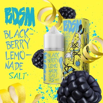 Жидкость BDSM (30 мл, 20 мг EXTRA SALT) Blackberry Lemonade