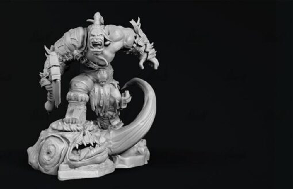 Гаррош Адский Крик Garrosh Hellscream world of warcraft wow Варкрафт Коллекционная Фигурка Аниме