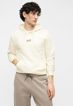 EA7 Emporio Armani UNISEX - Толстовка с капюшоном - сахарный напиток/молоко