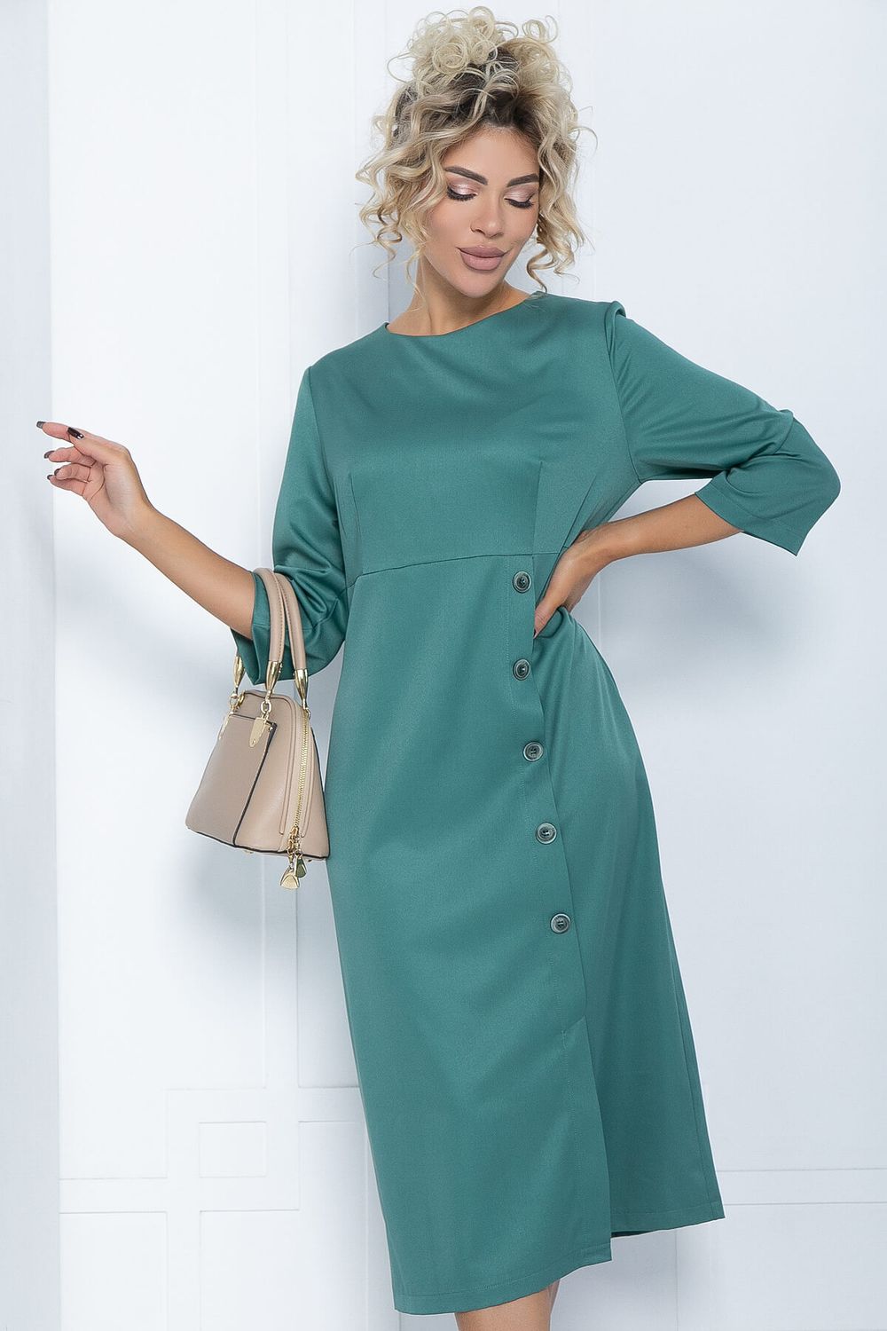 Платье Мэгги (зеленое) П12134 LT Collection