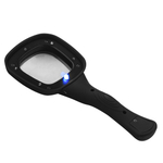 Лупа Veber 60Х3 с подсветкой LED + UV