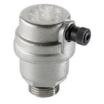 Воздухоотводчик прямой НИКЕЛ 1/2  ViEiR  (100/1шт)