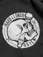 Лонгслив Hardlunch x Ostem черный