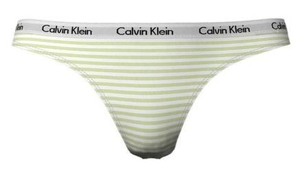 Majtki Calvin Klein Thong 1P - разноцветный