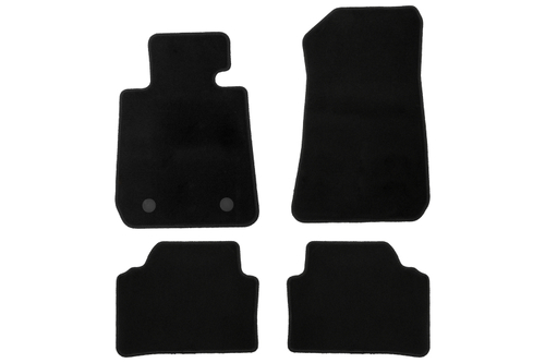 Коврики в салон для BMW 3 седан E90 АКПП 2005-2010, 2008-2013, седан, 4 шт. (текстиль) KLEVER010505101200K