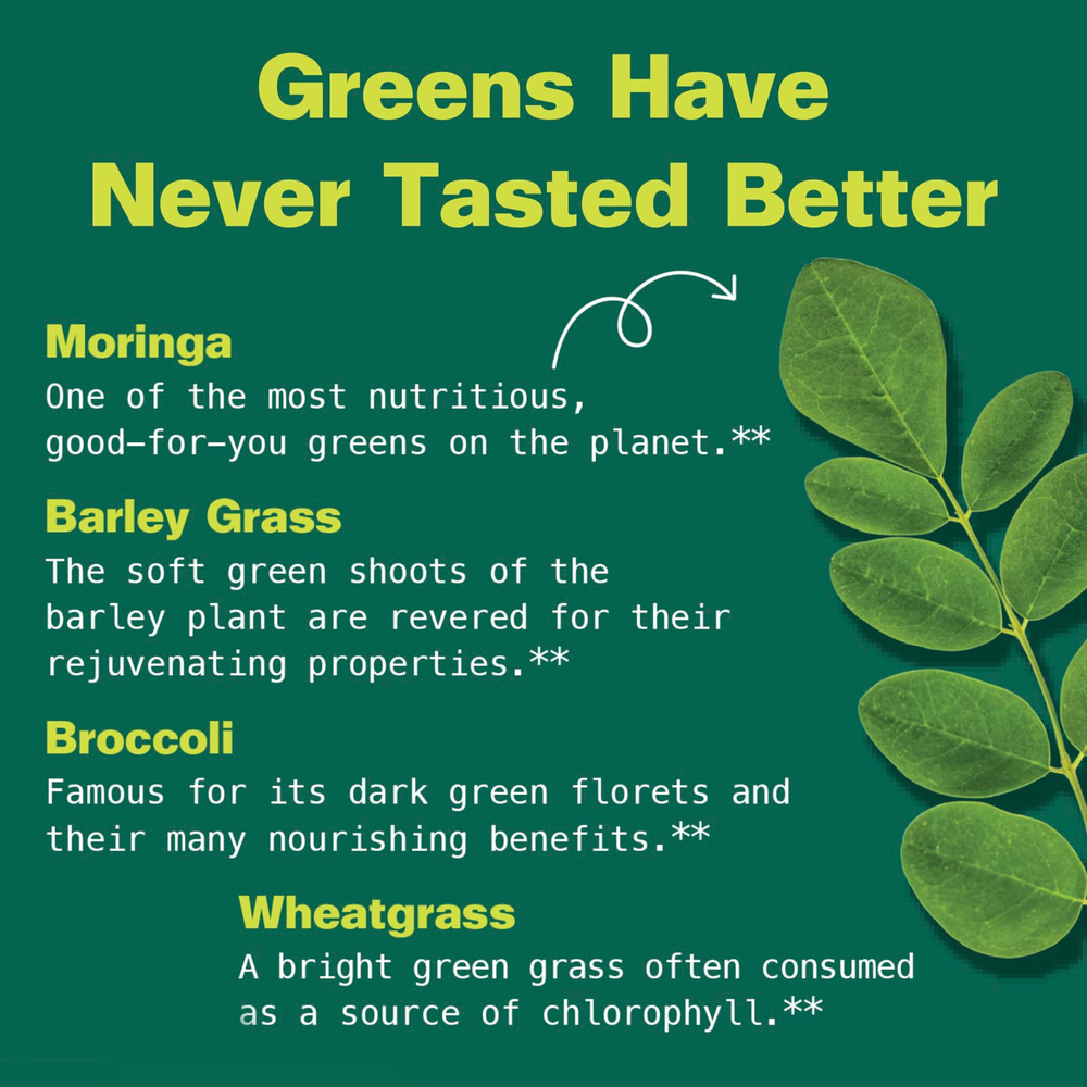 Kuli Kuli, Супер жевательные мармеладки, моринга и суперзелень, зеленое яблоко, 60 жевательных мармеладок