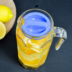 Графин 1л "Kosem" с голубой крышкой, в коробке