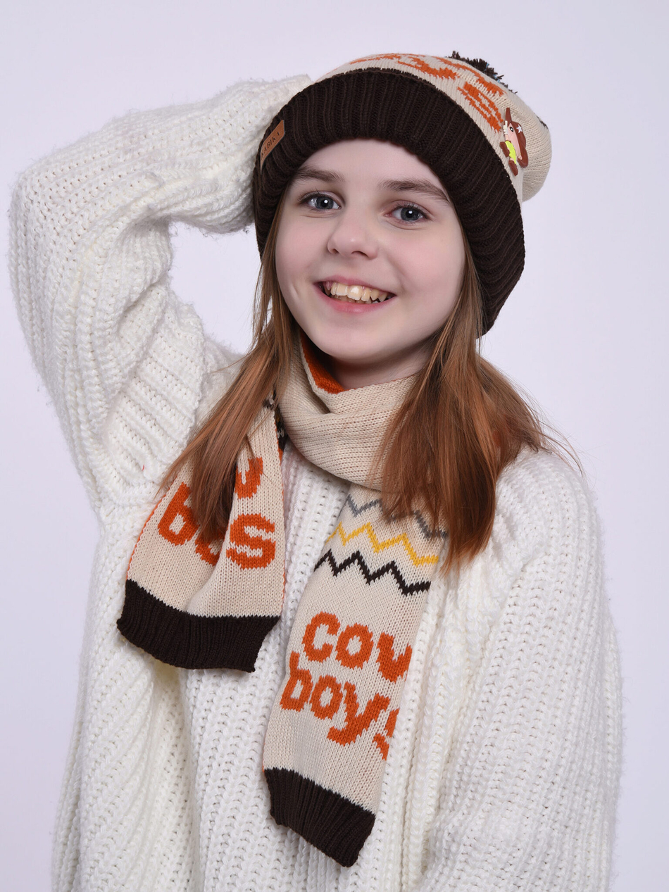 Комплект детский (Шапка+Шарф)
