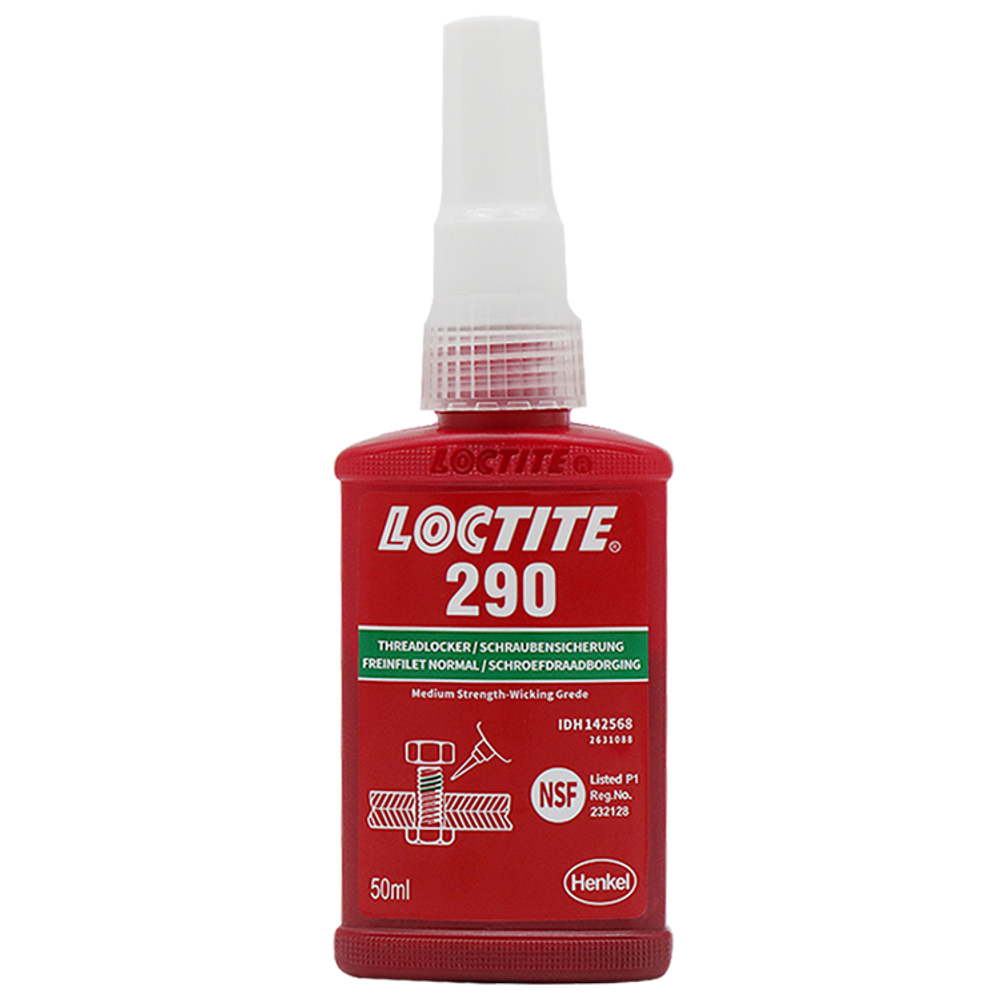 Loctite 290, Фиксатор резьбы средней прочности капиллярный.