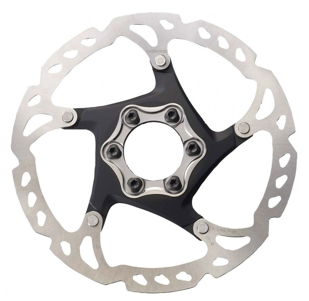 Тормозной диск Shimano XT, RT76, 160мм, 6-болт ISMRT76S2