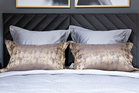 Наволочки 2шт 50х70 Garda Decor Houston золотые