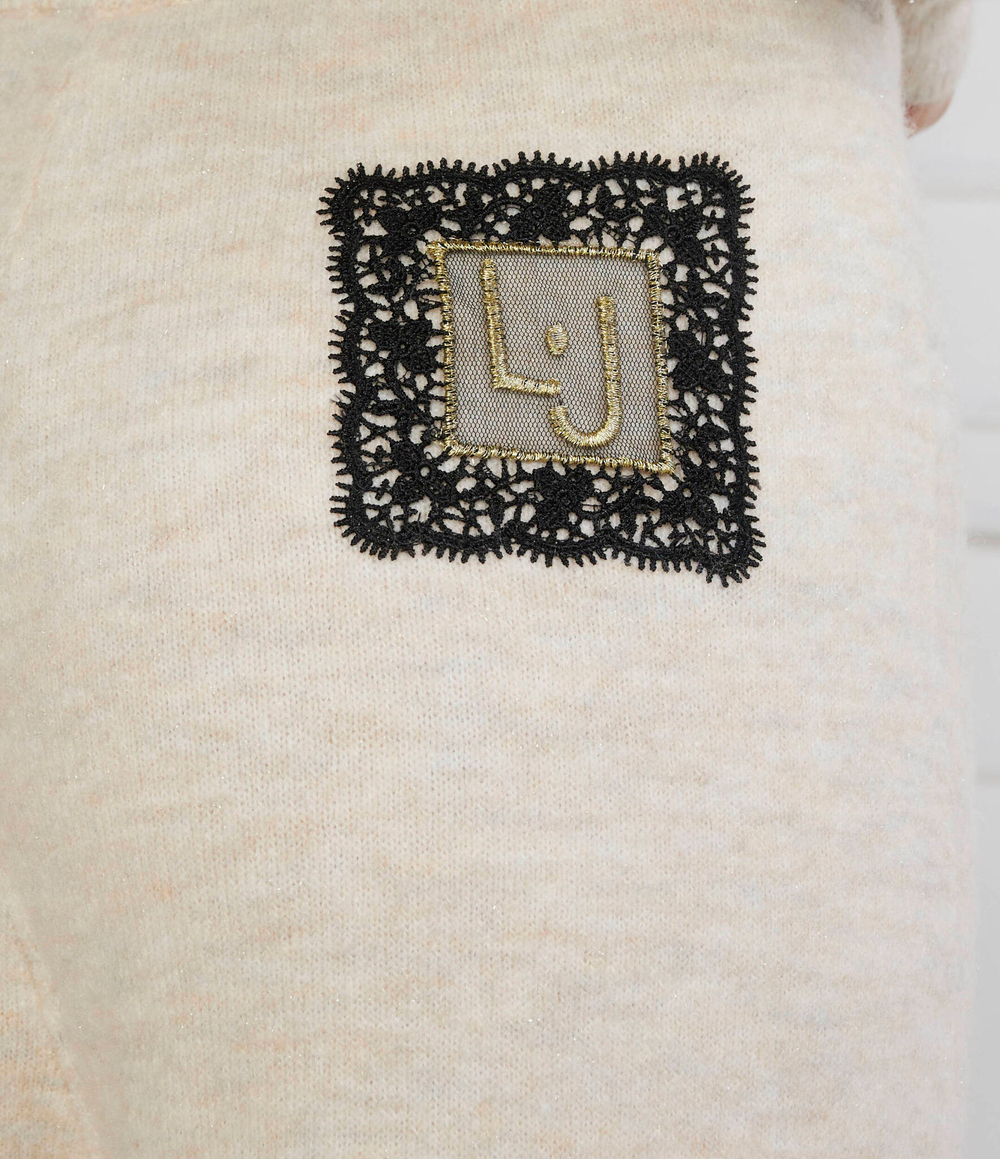 Трикотажные штаны Liu Jo Rose - бежевый(5F3046 MA08O)