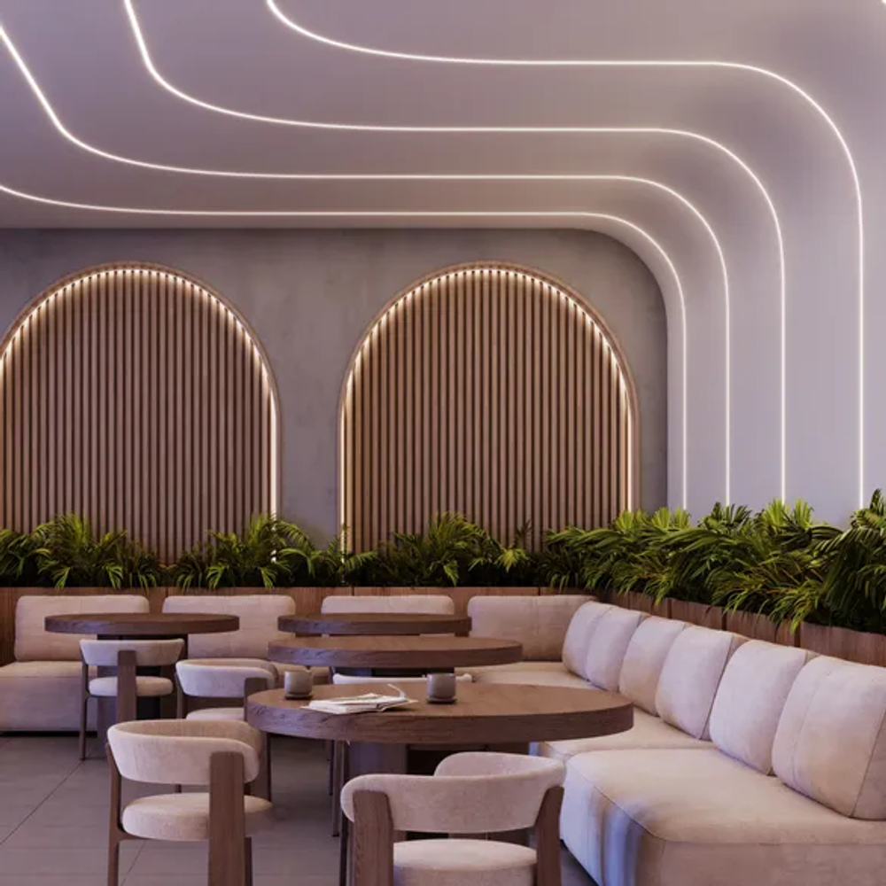 Силиконовый профиль WPH-FLEX-1616-TWIST-S11-5m WHITE (Arlight, Силикон) 059568