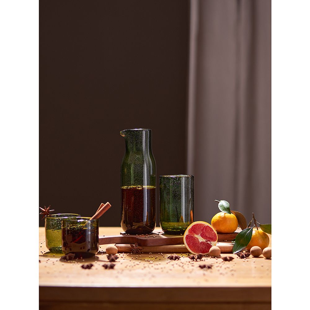 Набор стаканов Flowi, 310 мл, темно-зеленые, 2 шт.