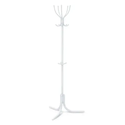 Вешалка напольная 600*600*1800мм (5 крючков) Матовый белый ВК5/МБ