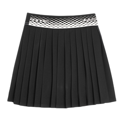 Теннисная юбка Lacoste Tennis Pleated Skirts with Built-in Shorts - black