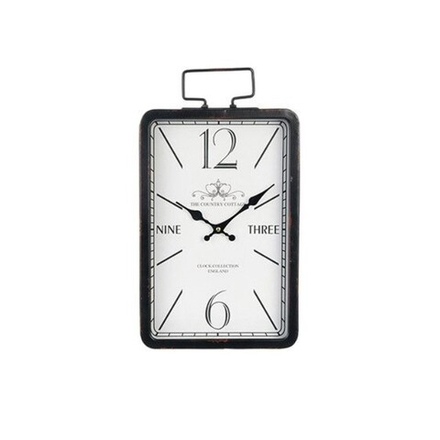 Часы "Прекрасная эпоха" 45,5x25,5см Металл