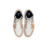 Кроссовки Air Jordan 1 Mid SE Brushstroke Paint Splatter